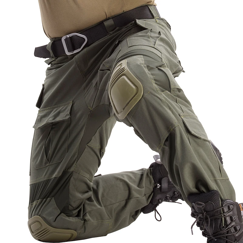 

Combat Pants with Pads Trousers MultiCam Gen3 Hunting Clothes Camo Tactical Pant Gear Airsoft Trainning Camping Pants Military