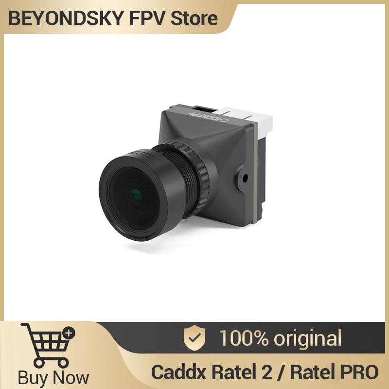 

Caddx Ratel 2 / Ratel PRO 1/1.8'Starlight 1200TVL NTSC PAL 16:9 4:3 переключаемая микро-камера Super WDR FPV для FPV гоночных дронов