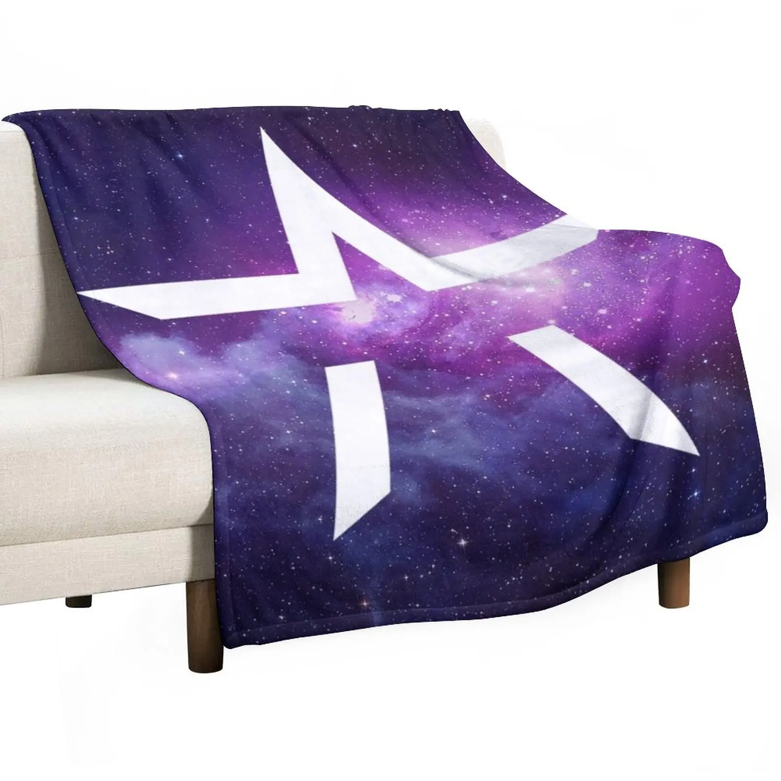 

Starset inspired edit - purple nebula Throw Blanket Fluffy Soft Blankets Plaid Decorative Sofa Blankets Shaggy Blanket