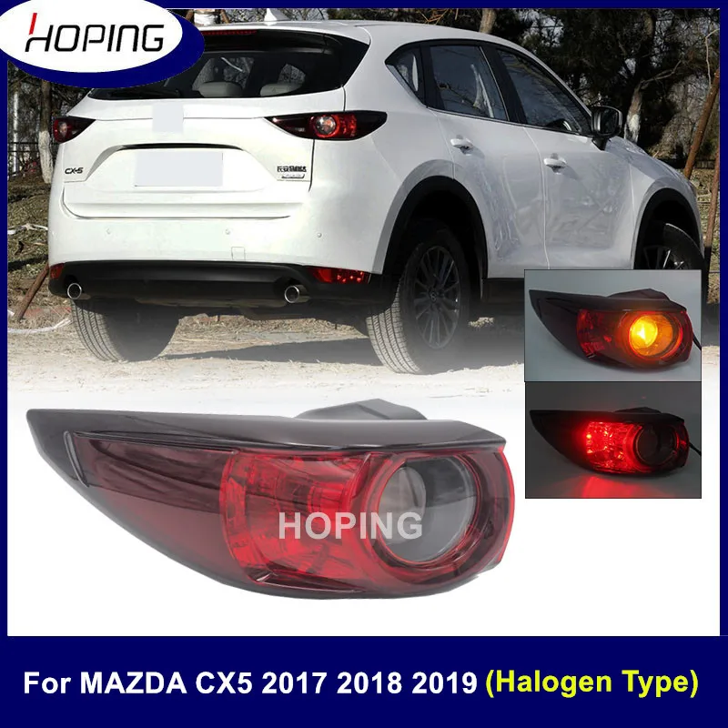 

Hoping Rear Bumper Halogen Outer Tail Light Tail Lamp For MAZDA CX5 CX-5 2017 2018 2019 Tail Brake Stop Rear Lamp