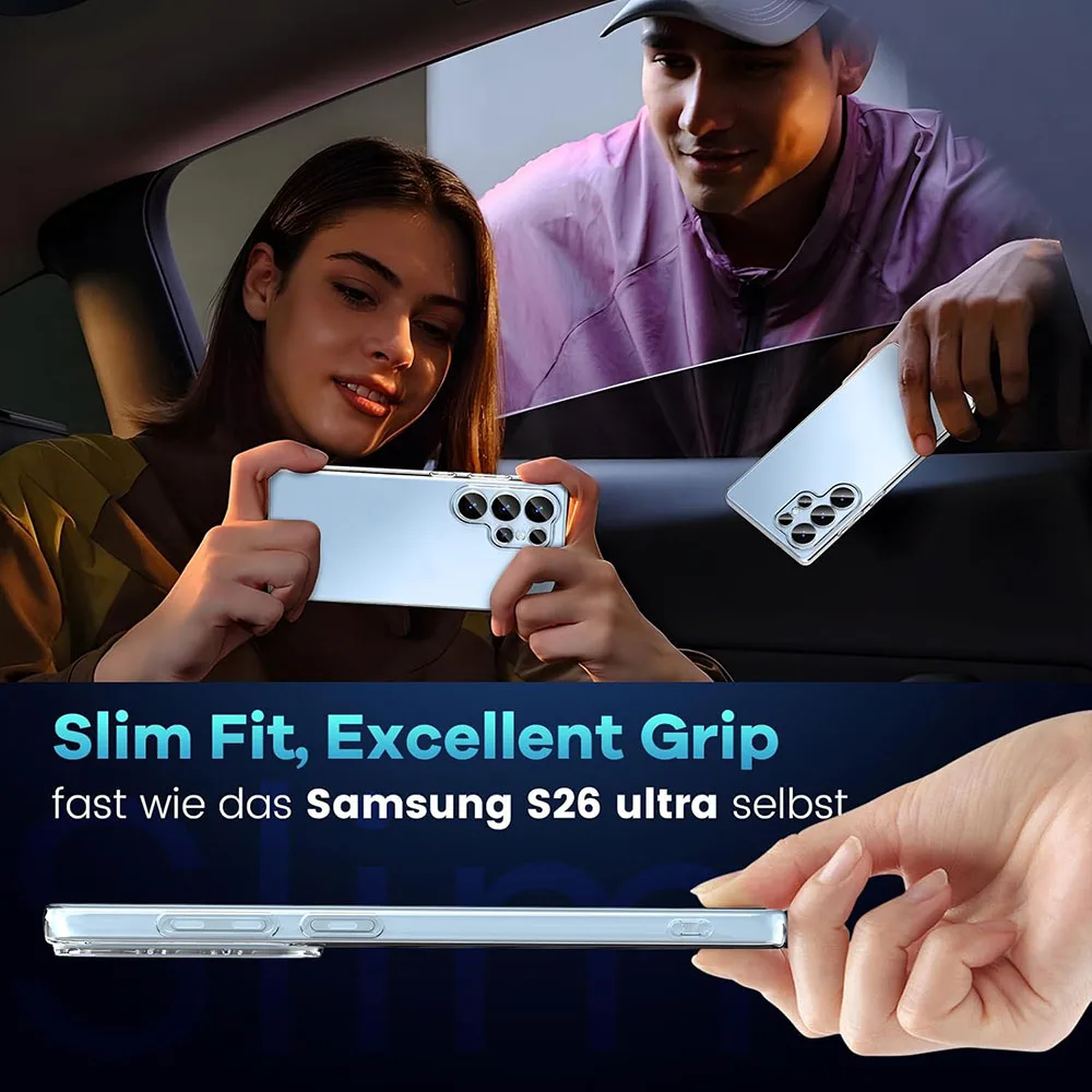 Premium Silicone Soft Case - Ultra Clear, Ultra Thin Cover