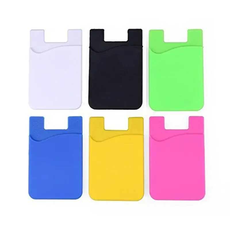 Versatile Silicone Adhesive Card Holder