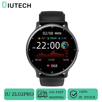IUTECH ZL02PRO Smart Watch Men Women Full Touch Screen Bluetooth Call Watch Sport Fitness Waterproof Smartwatch For Android IOS