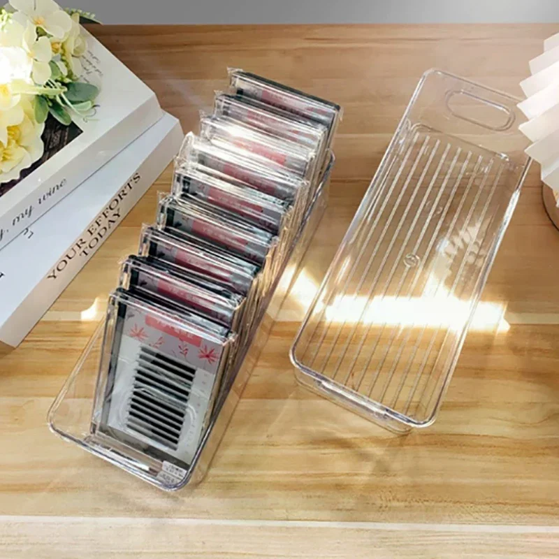 1Pc False Eyelash Storage Box For Eyelash Extension Tool Organizer Lash Accessories Cosmetic Makeup Tools Storage Box