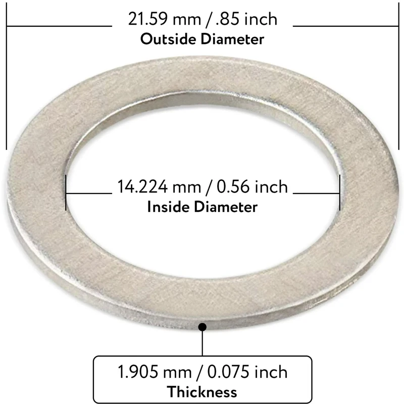 50/20/10Pcs Oil Drain Plug Crush Washers Gaskets 14mm for Honda Accord Civic CRV CRZ HRV Pilot Acura 9410914000 94109-14000 oil drain plug gasket sealing washers oil drain plug seal washer