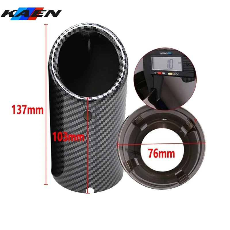 Car Exhaust Tail Pipe Cover VW Tiguan Volkswagen Passat B7 CC 2pcs Auto Accessories Audi A4 B8 A3 A1 Q5 car exhaust tail pipe