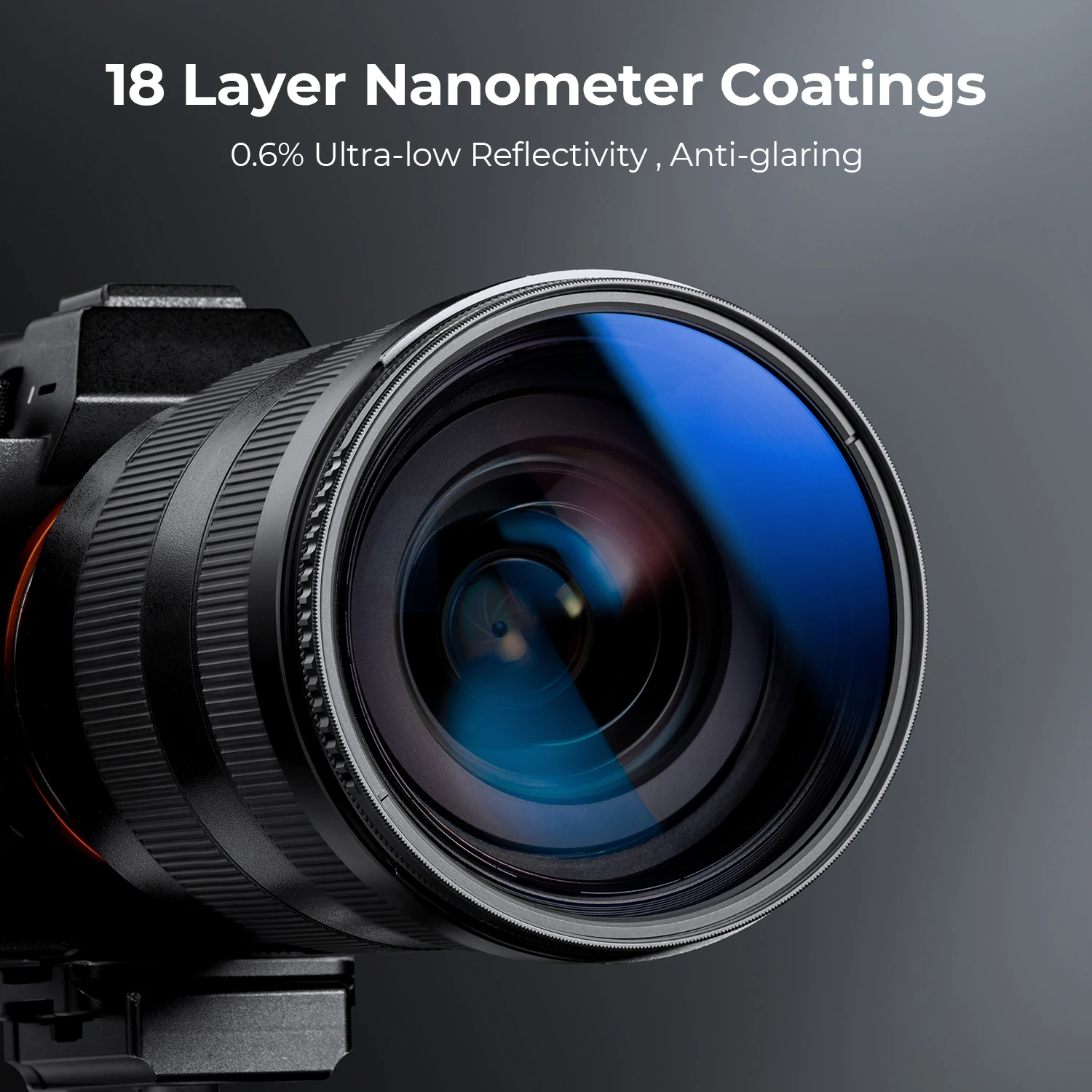 K&F Concept MCUV Filtro De Vidrio Ultra Delgado Filtro UV