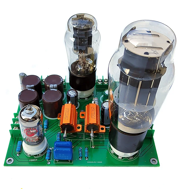 

E5 electronic tube ear amplifier pure gallbladder ear amplifier noise free 12AT7+6N5P+5Z4P gallbladder rectificatio 20Hz-28kHzn