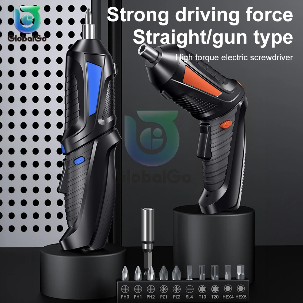 Wireless Electric Screwdriver Set Portable Multifunctional Universal Portable Small Electric Drill Home Punch Hand Drill