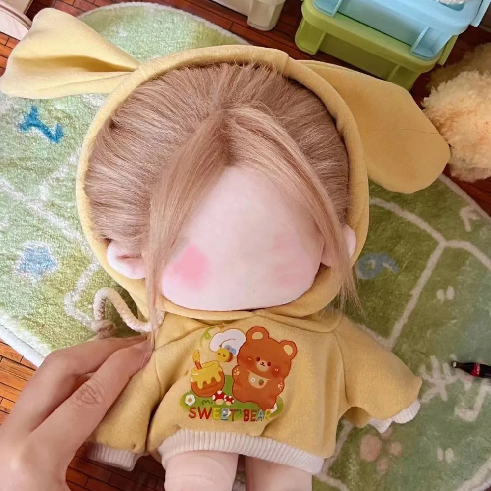 Sweatshirt Hoodies for 20cm Cotton Dolls Hoodie Outfits Mini Clothes Handmade Hoodies Cute Clothes Mini Cute Doll 20cm Clothes