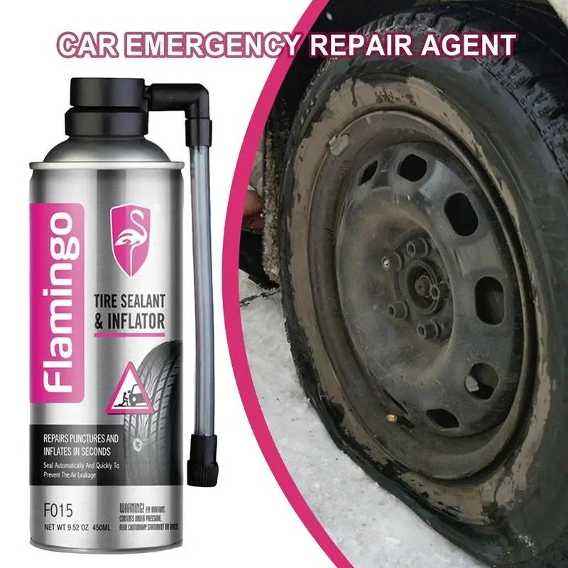 

New Car Tire Repair Sealant Inflatable Tire Leak Fluid Emergency Repair Agent Fast Leakproof Sealant Agent Tire Repair Supplies