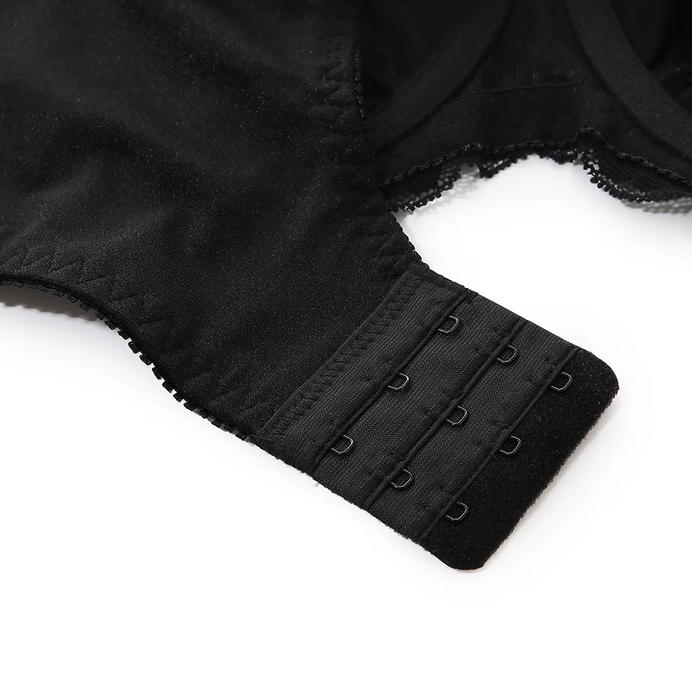 Women's Full Coverage Lace Bra Plus Size Bra Lager Bosom Embroidery Minimizer Bra For Women Thin Soft Bralette C D E F G H I J