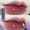 Dark Mulberry Lip Gloss Sexy Purple Red Mirror Water Lip Glaze Clear Moisturizing Jelly Lasting No Sticky Liquid Lipstick Oil 1