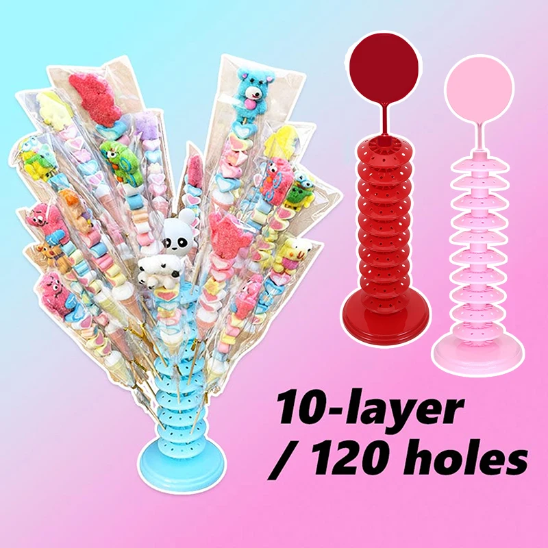 【6/10층 캔디 디스플레이 랙 웨딩 생일 파티 장 디저트 정리대】