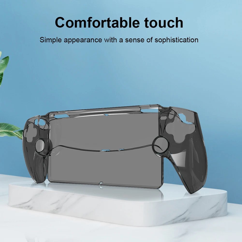 For PS5 Portal Transparent PC Case Anti-Scratch Protector Cover Shockproof Washable Gamepad Skin Sleeve For Playstation Portal