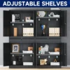 Metal Garage Storage Cabinet and Adjustable Shelves,Tool Storage Cabinet with Drawer-71"Steel Locking for Garage 4