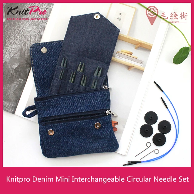 Set di aghi circolari intercambiabili Mini Denim Knitpro-(punte dell'ago  50mm) - AliExpress