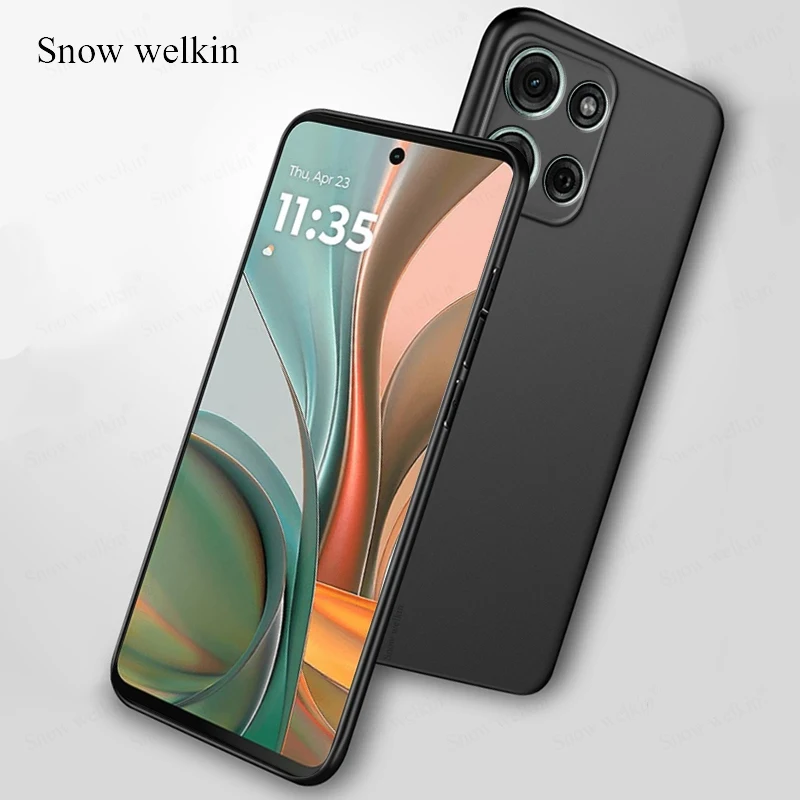 ل Moto G75 G85 بولي TPU رقيقة جدا لينة غطاء من الس...