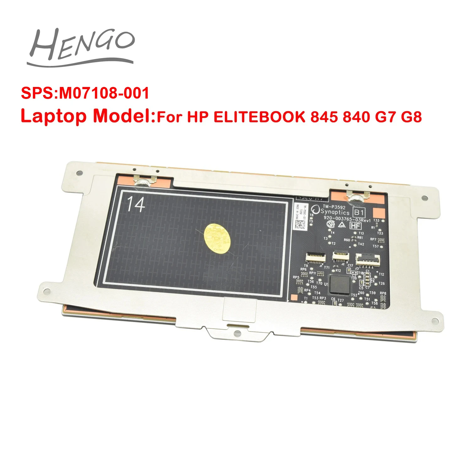 M07108-001 Silver Original New For HP Elitebook 840 G7 845 G7 Trackpad Clickpad Board Touchpad