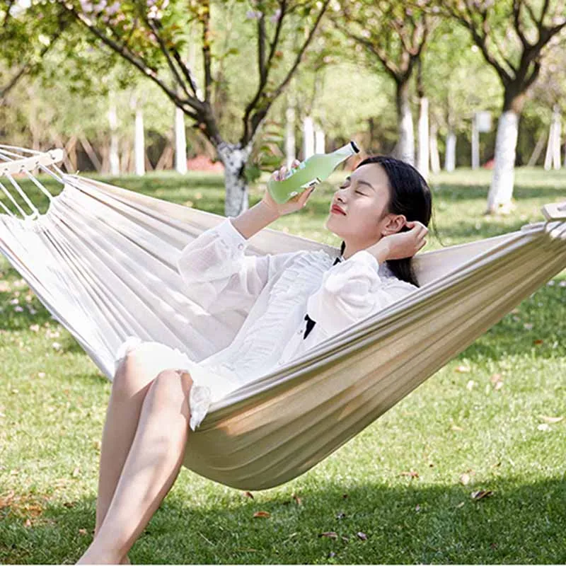 Hanging Hunting Travel Hammock Swings Camp Patio Folding Terrace Hanging Hammock Patio Balcony Rede De Descanso Camp Supplies