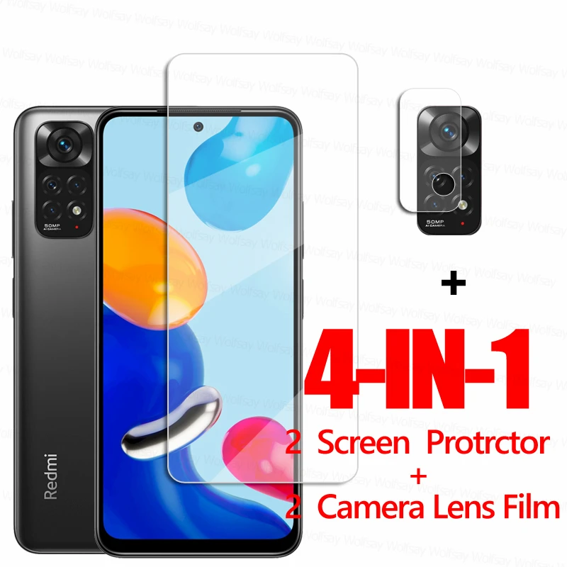 Glass For Xiaomi Redmi Note 11 Pro Screen Protector Redmi Note 8 9S 10 11 Pro Tempered Glass Protective Film Redmi Note 11 Pro iphone screen protector