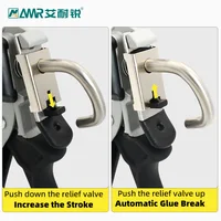 AMR 9 inch 15 inch Heavy-Duty Caulking Gun Aluminum Alloy Manual Caulk Gun for Windows Doors Household DIY Construction Tools 2