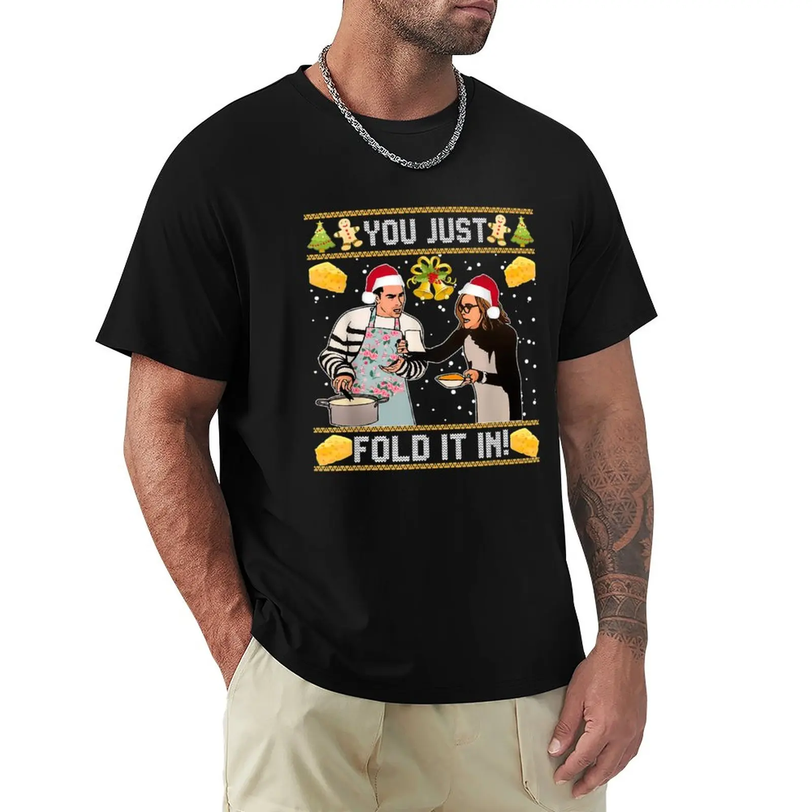 

you just fold it in T-Shirt kawaii clothes Aesthetic clothing aesthetic clothes Men's t shirts