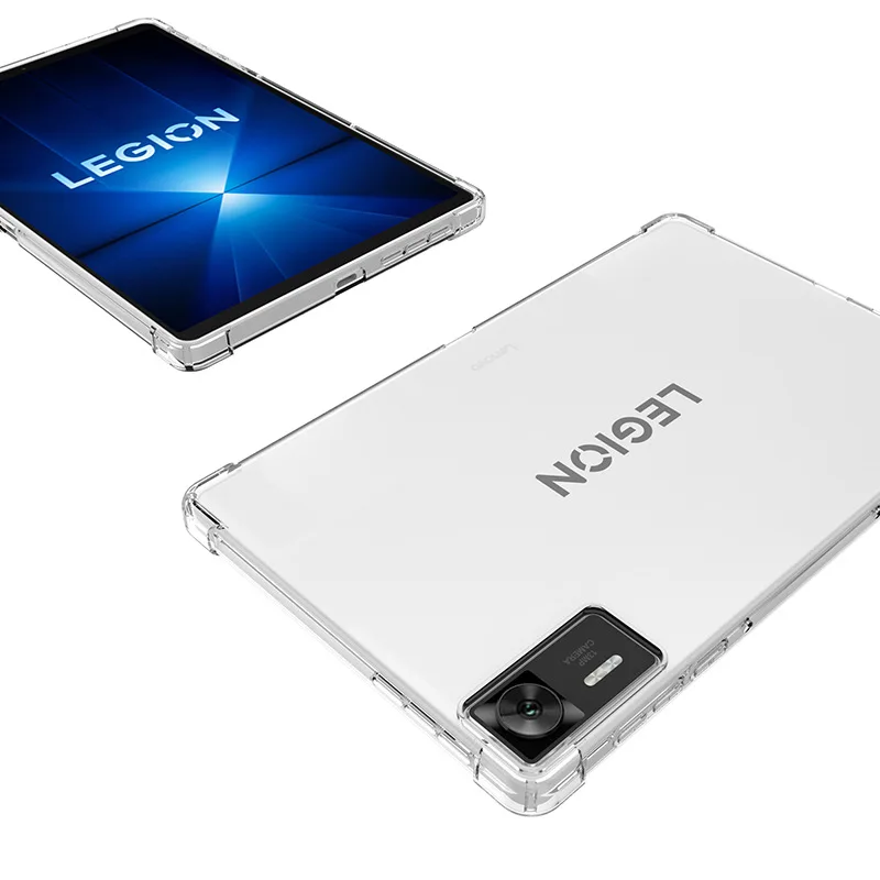 Transparent Case For Lenovo LEGION Y700 4th 2025 Case Silicone Soft TPU Airbag Cover for Legion Y700 4th 8.8" 2025 TB322FC