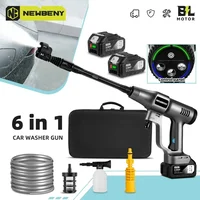 3500W 200Bar Brushless Electric High Pressure Washer Cordless Efficient Car Garden Cleaning Spray Gun ToolFor Makita 18V Battery 1