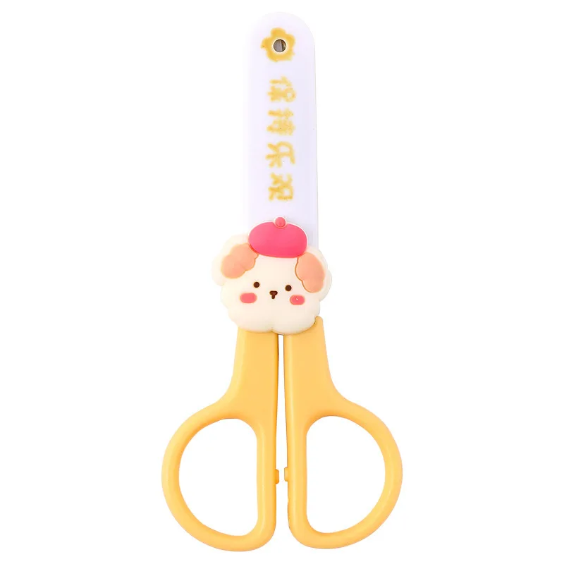 New Arrival Kawaii Portable Mini Art Scissors Household Multifunctional  Hand Stainless Scissors School Stationery