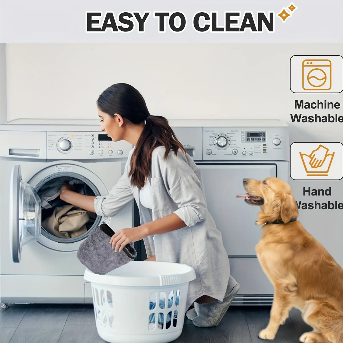 1Pc dog bathrobe towel dog drying coat super absorbent robe towel with magic sticker adjustable collar and waist pet pet bath towel