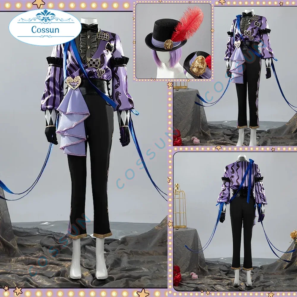 

[Customized] Twisted Wonderland COS Stage in Playful Land Cosplay Costume Halloween Game Suit Coat Pants Shirt Hat