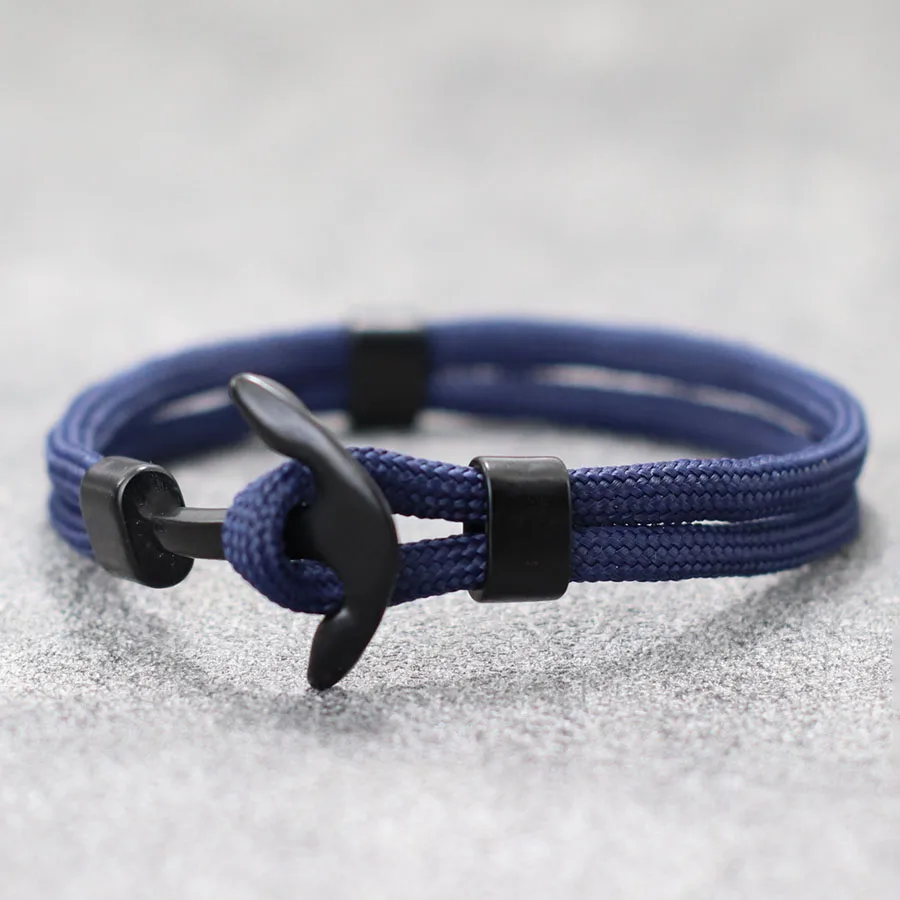 Paracord Anchor Bracelet for Men Outdoor Camping