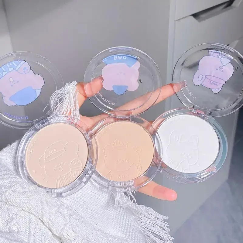 Face Powder Pressed Powder Foundation Setting Powder Loose Powder Compact Powder Face Oil Control Matte Makeup Powder Moisturizing Press Powder Brighten Skin Tone Waterproof Lasting