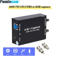 Video Capture card 4 in 1 AHD CVBS CVI TVI to USB 2.0 Video Converter 1080P 30FPS For OBS /PotPlayer supports lossless loop out