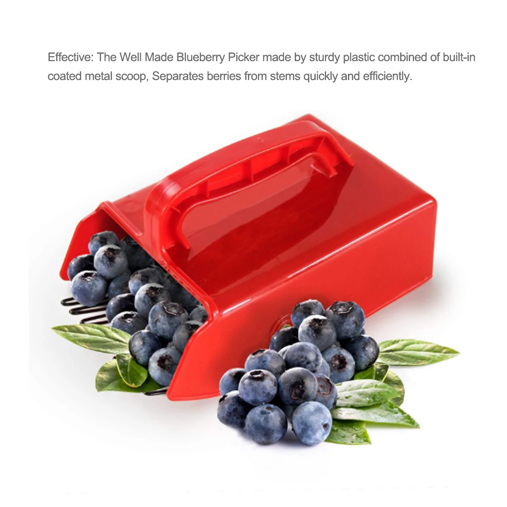 

Blueberry Picker Collection Tools Comfort-grip Fruit Harvester Greenhouse
