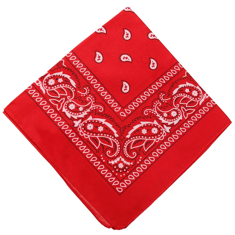 Hair Accessory Fashion Bohemian Print Bandana Hair Bands for Women Girls Turban Headband Unisex Square Scarf Handkerchief Hair Accessories
