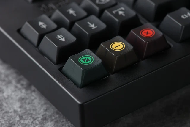 Base kit] PBTfans Retro Dark Lights PBT Material Doubleshot Cherry