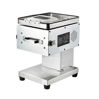 Electric Meat Cutter Machine Raw Meat Slicer Blade Stainless Steel 750W 220V Fast Slicing Speeds Versatile Applications Easy 1