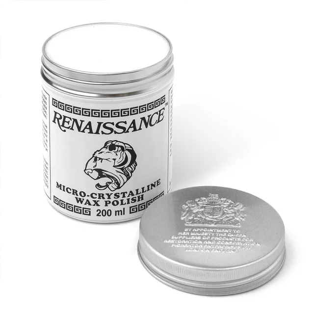 Renaissance Wax Polish 200ml Micro-crystalline Museum Conservation Wood Metal Gemstone Jewelry Making Cleaning Polishing Paste