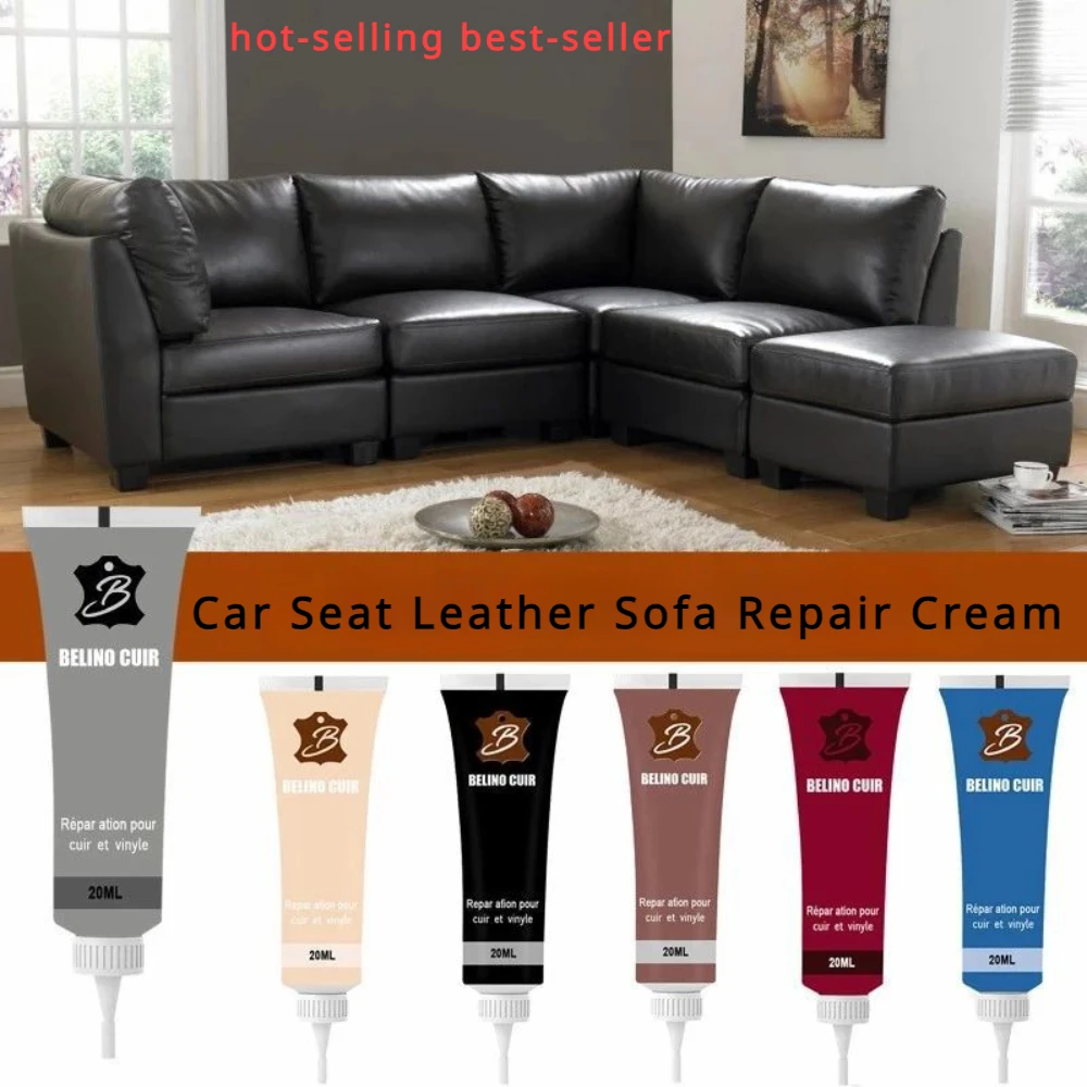 Leather Restoration Liquid Leather for Repair Kit Paint Cleaner Gel Seat Household Cleaning Chemicals Merchandises Home Garden