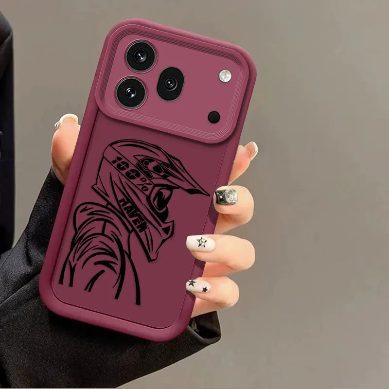 Flexible Silicone Shockproof Protective Case with Driver Print Pattern
