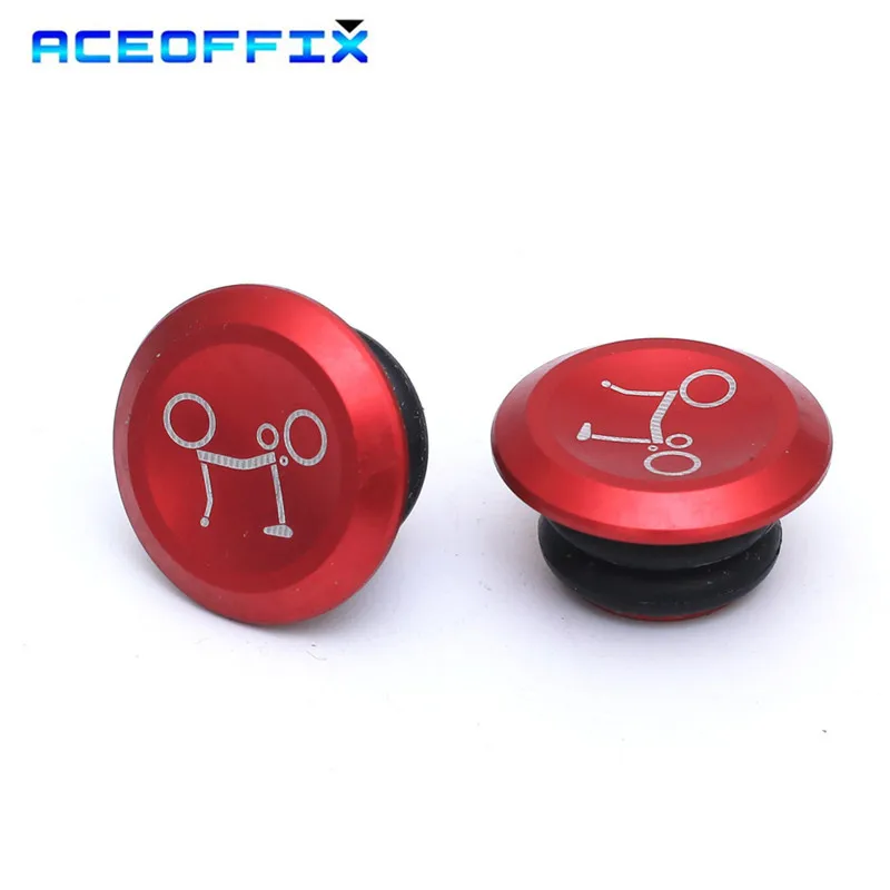 1 Pair Handlebar Plug for Brompton Bike Aluminum Alloy