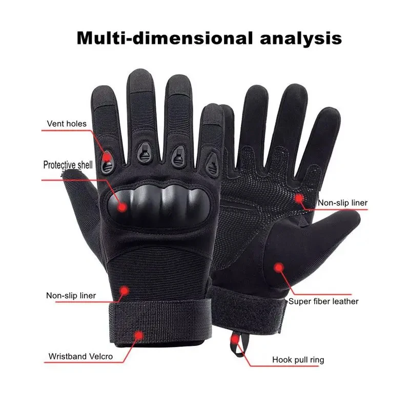 Anti-Skid Touch-screen Full Finger Tactical Gloves Men Women Driving Riding Hunting Motorcycle Climbing Tactical Gloves motorcycle gloves touch screen gloves