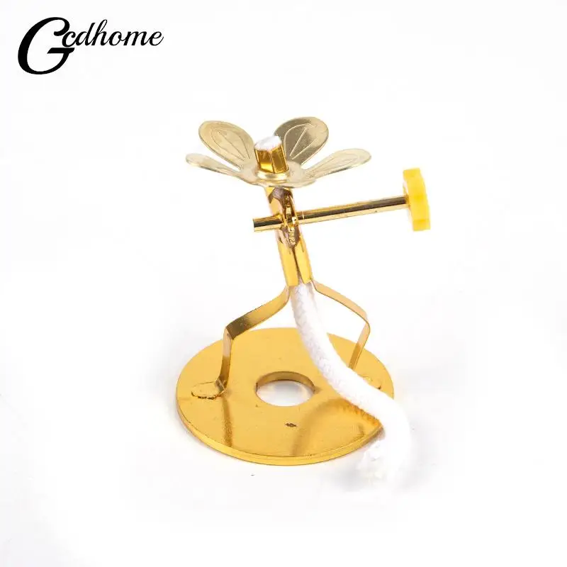 Oil Lamp Wick Holder Butter Lamp Wick Holder With Stand Telescopic Buddha Supplies candle wick holders