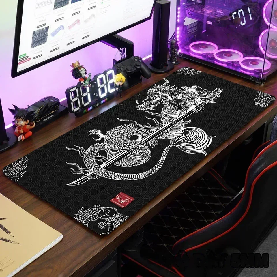 Dragon XXL Gaming Mousepad with Non-slip Base