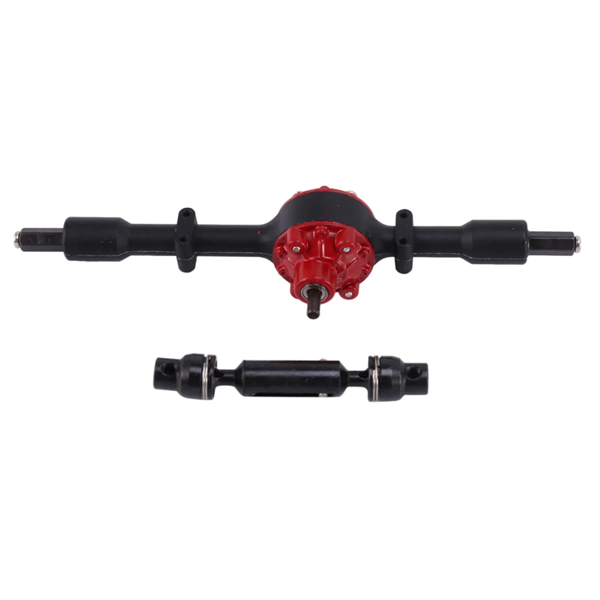 BAAU 2X Metal Rear Axle Bridge with Drive Shaft for D12 B14 B24 B16 B36 C14 C24 C34 C44 RC Car Upgrade Parts,A