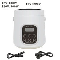 Cuiseur à riz intelligent pour voiture et maison, utilisation domestique pour les touristes, auto-conduite, portable, camion, 12V, 24V, 220V 6