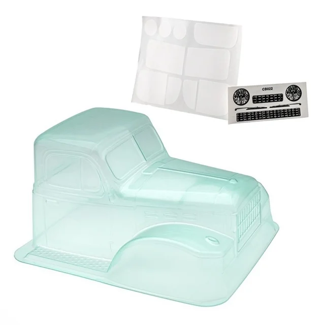 1/10 RC 크롤러를 위한 탁월한 플라스틱 투명 바디: 닷지 파워 왜건 1/10 RC 크롤러를 위한 탁월한 플라스틱 투명 바디: 닷지 파워 왜건