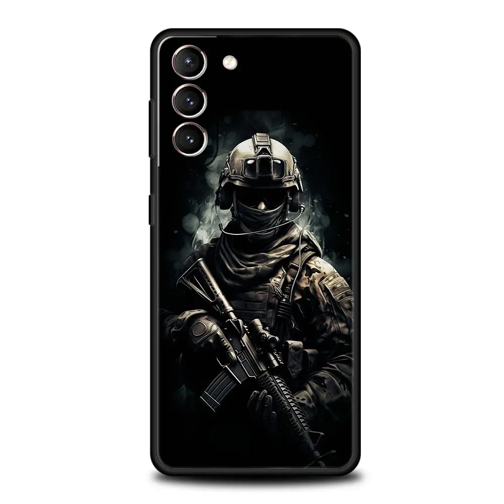 Military Army Special Forces Soft TPU Phone Case